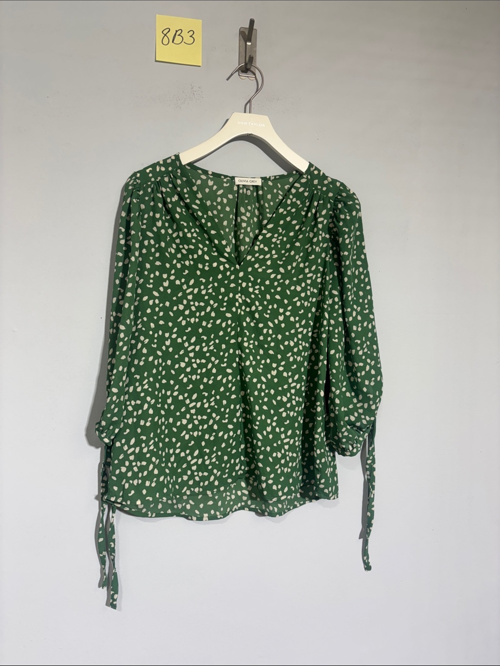 Olivia grey small blouse